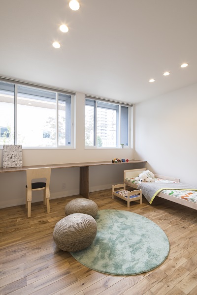 可変性のある子ども部屋