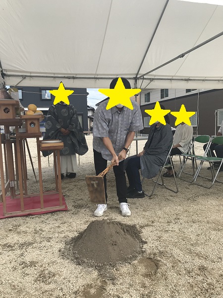 地鎮祭を行いました！