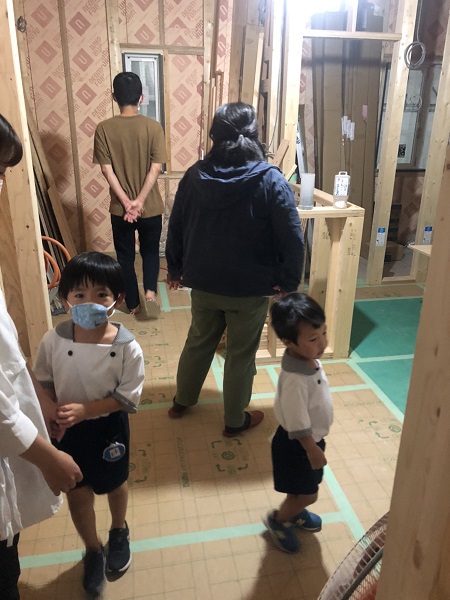 ドキドキの気密測定！！🏠