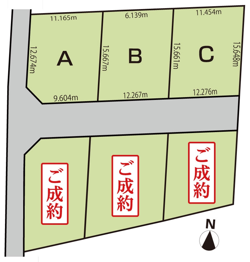 【ダイマルタウン】垂井8　C区画
