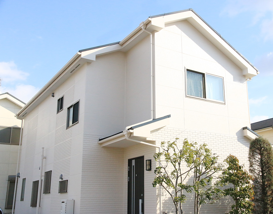 戸建住宅・フッ素塗料使用 アイチャッチ