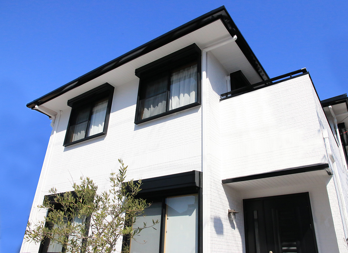 戸建住宅・シリコン塗料使用 アイチャッチ