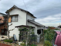 愛知県の外壁塗装工事の塗装後の写真