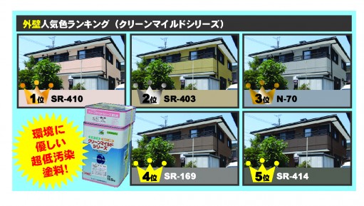 クリーンマイルド人気色