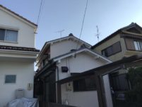 愛知県春日井市の外壁塗装工事の塗装後の写真