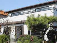 外壁塗装工事の塗装後の写真