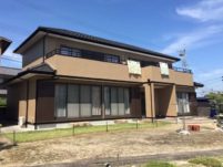 外壁塗装工事の塗装後の写真