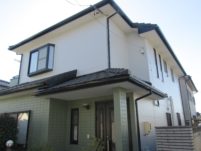 外壁塗装工事の塗装後の写真
