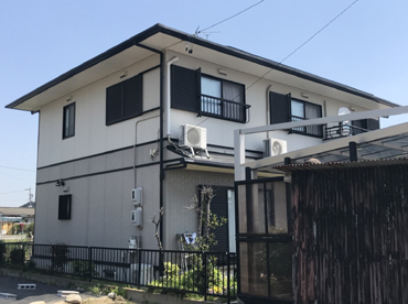 外壁塗装工事の施工前の写真