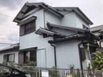 愛知県の外壁塗装工事の塗装後の全体写真