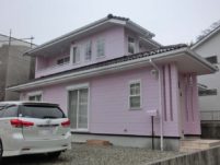 外壁塗装工事の塗装後の写真