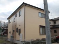 外壁塗装工事の塗装後の写真