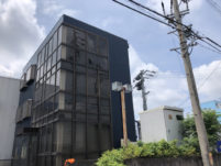 愛知県の外壁塗装工事の塗装後の写真