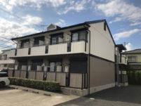 名古屋市の外壁塗装工事の塗装後の写真
