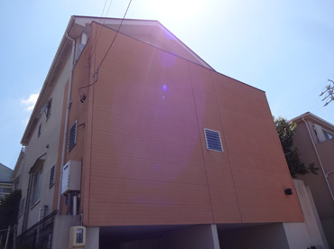 外壁塗装工事の施工前の写真