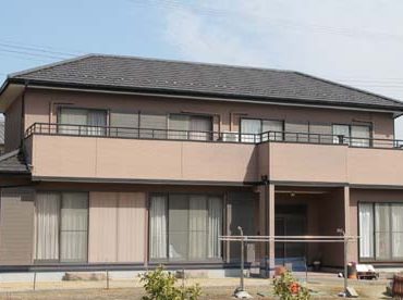 外壁塗装工事の施工前の写真