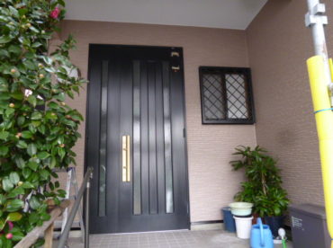 外壁塗装工事の施工前の写真