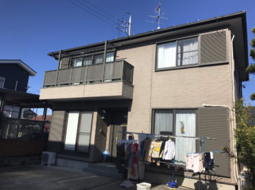 外壁塗装工事の施工前の写真