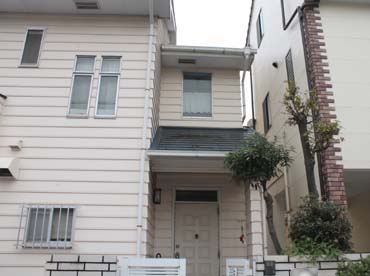 外壁塗装工事の施工前の写真