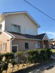 愛知県の外壁塗装工事の塗装後の全体写真