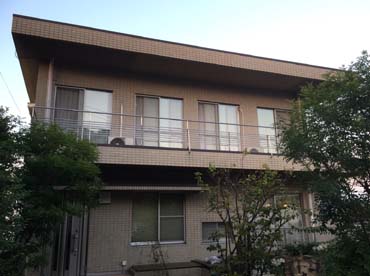外壁塗装工事の塗装後の写真